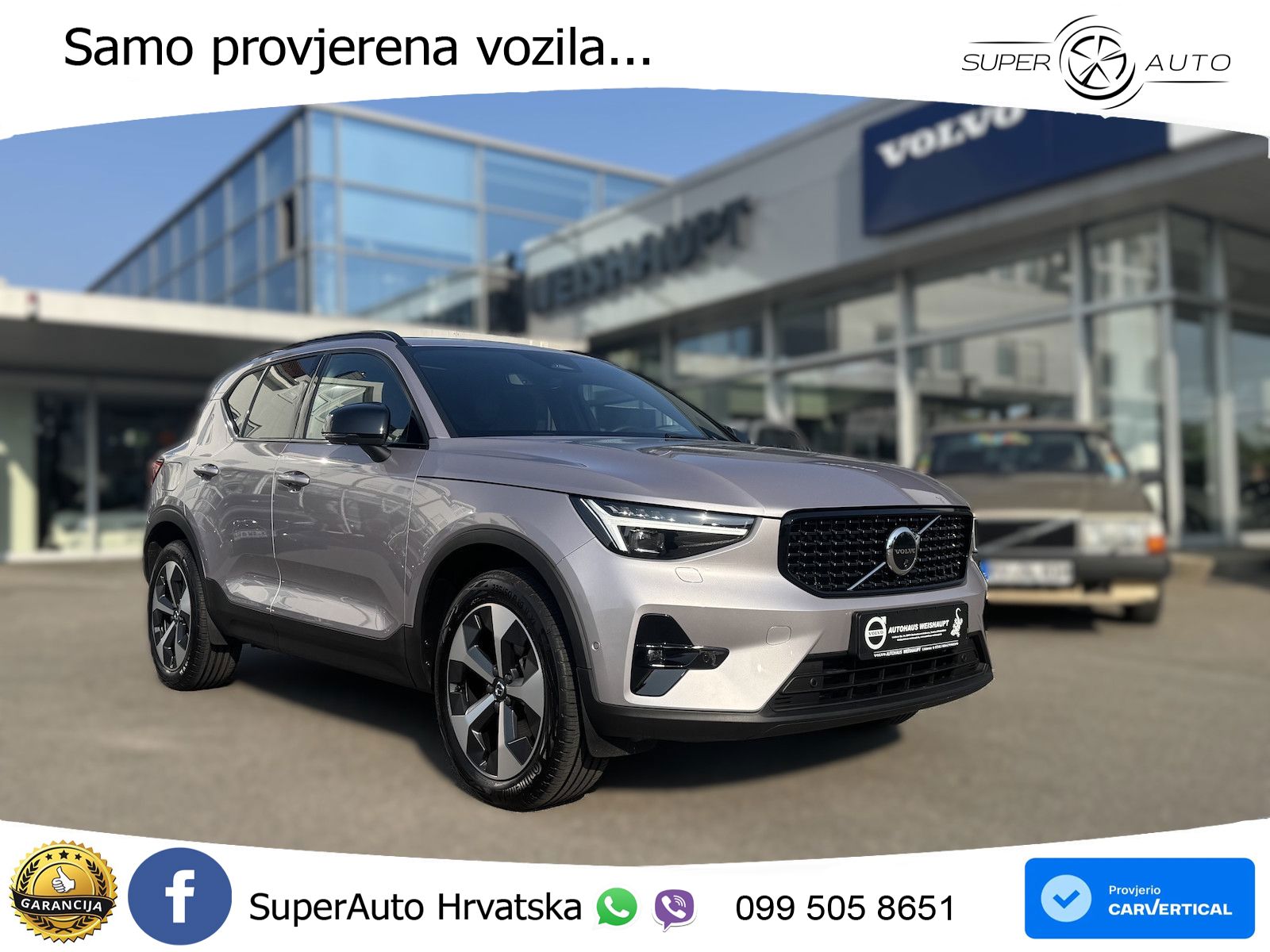 Volvo XC40 2.0 B3 163 KS Automatic ACC+GR SJED+360+PANO