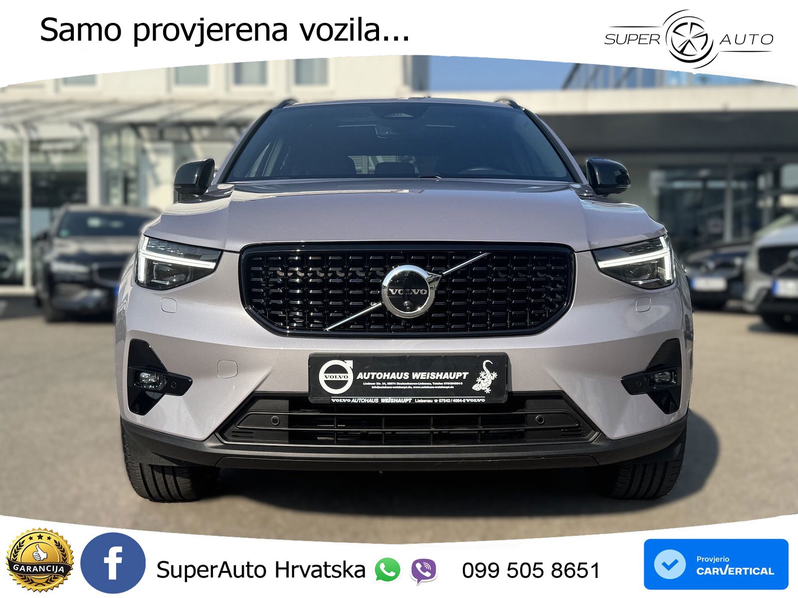 Volvo XC40 2.0 B3 163 KS Automatic ACC+GR SJED+360+PANO