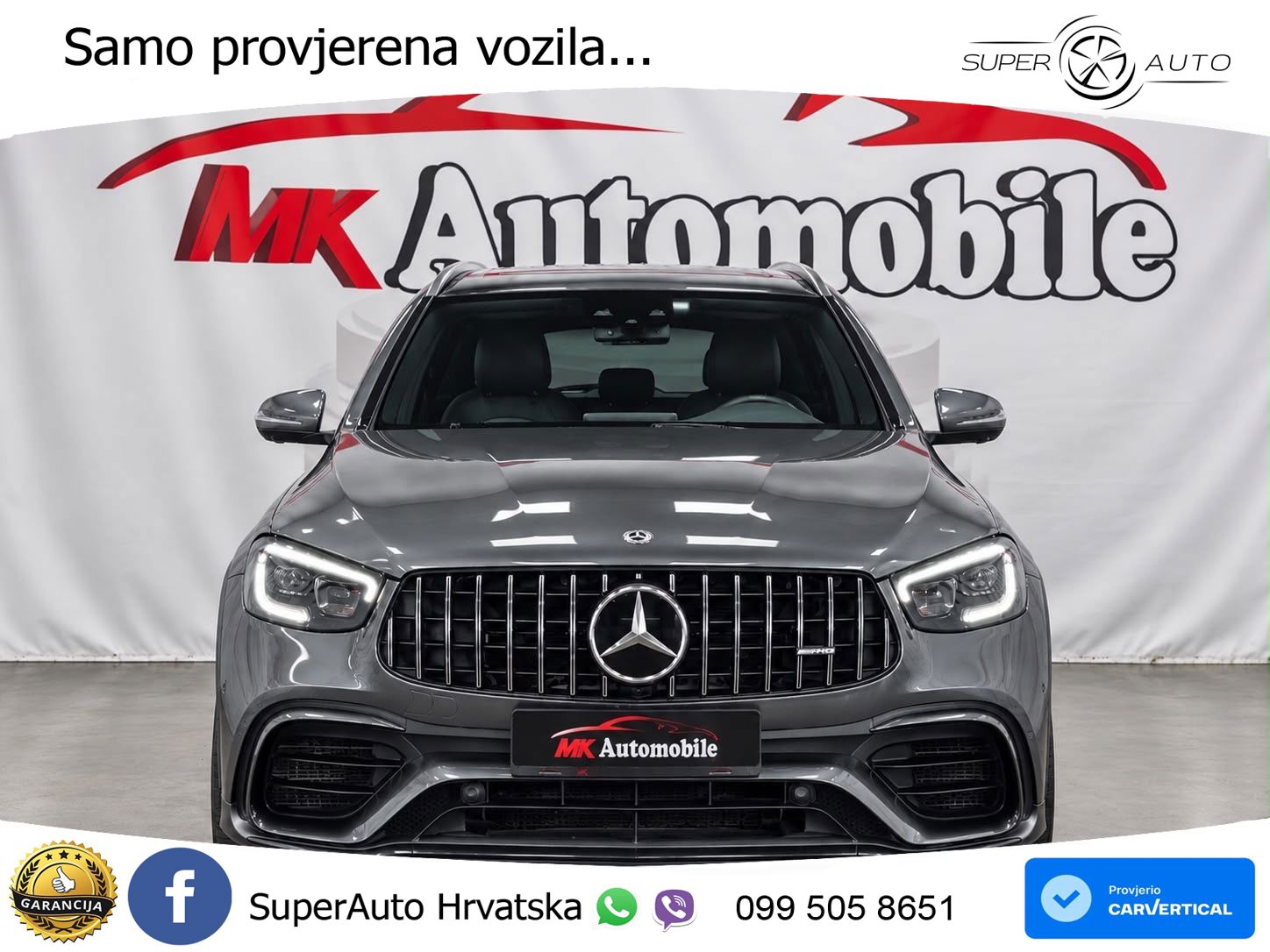 Mercedes AMG GLC 63 V8 (476 KS) 4MATIC+ MCT
