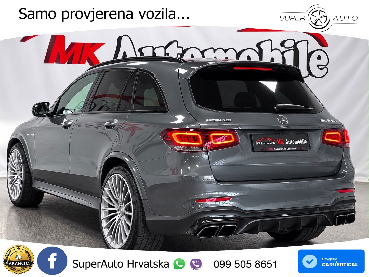 Mercedes AMG GLC 63 V8 (476 KS) 4MATIC+ MCT