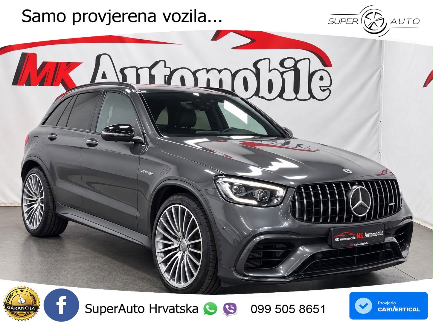 Mercedes AMG GLC 63 V8 (476 KS) 4MATIC+ MCT