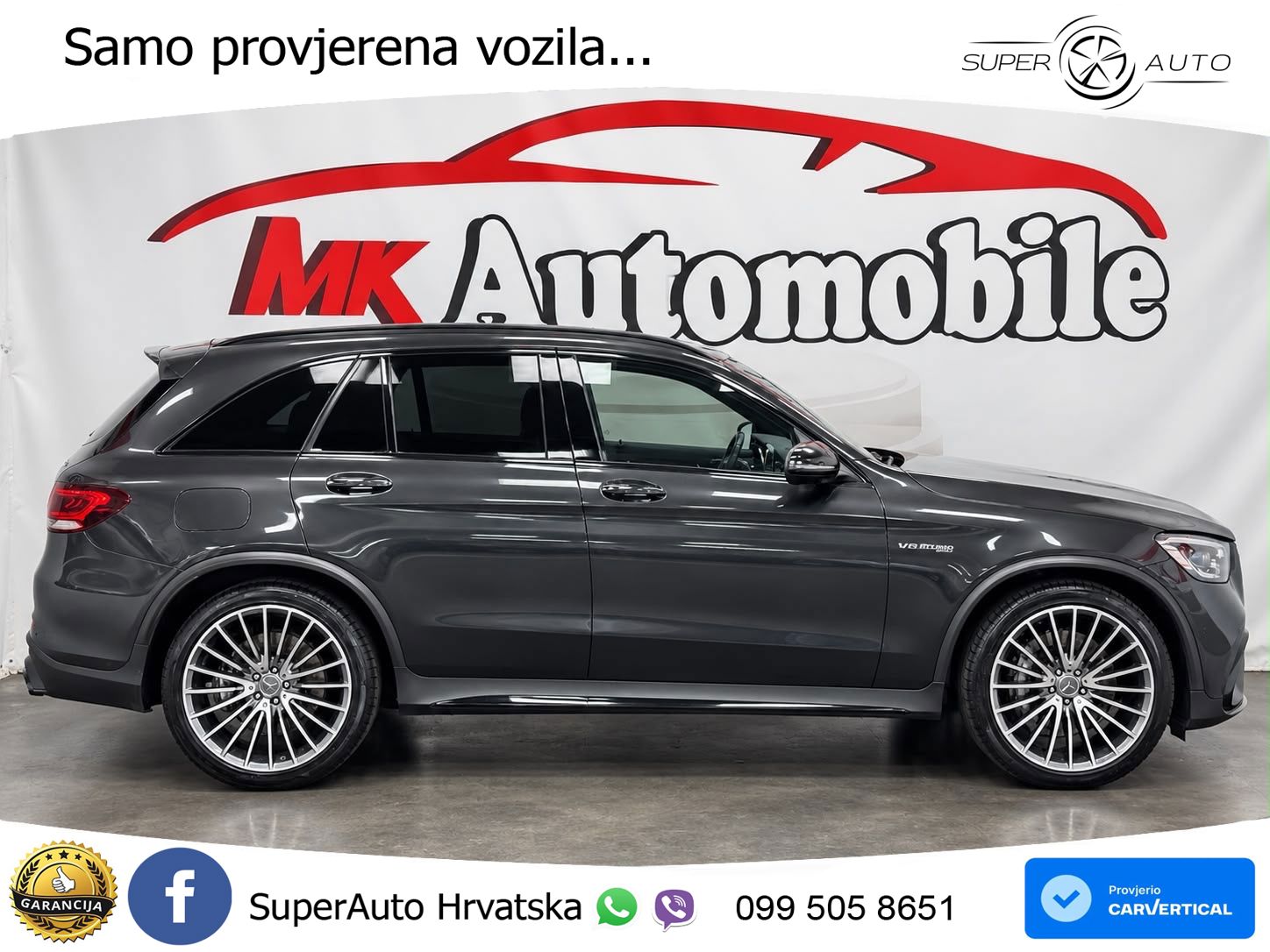 Mercedes AMG GLC 63 V8 (476 KS) 4MATIC+ MCT