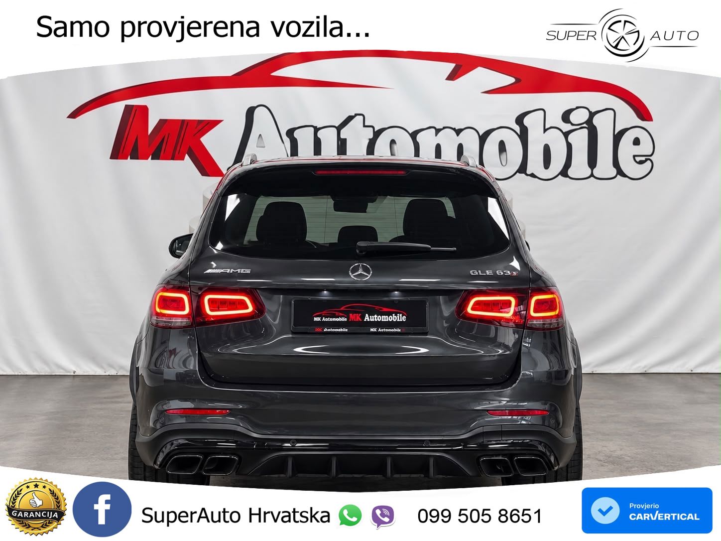 Mercedes AMG GLC 63 V8 (476 KS) 4MATIC+ MCT