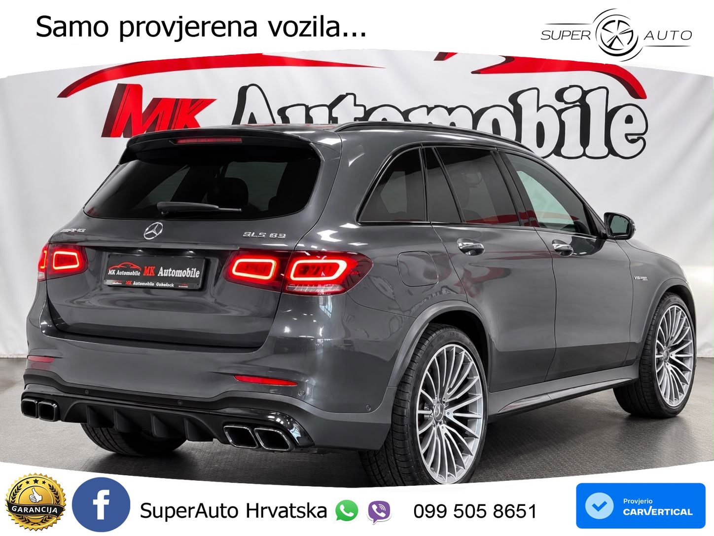 Mercedes AMG GLC 63 V8 (476 KS) 4MATIC+ MCT
