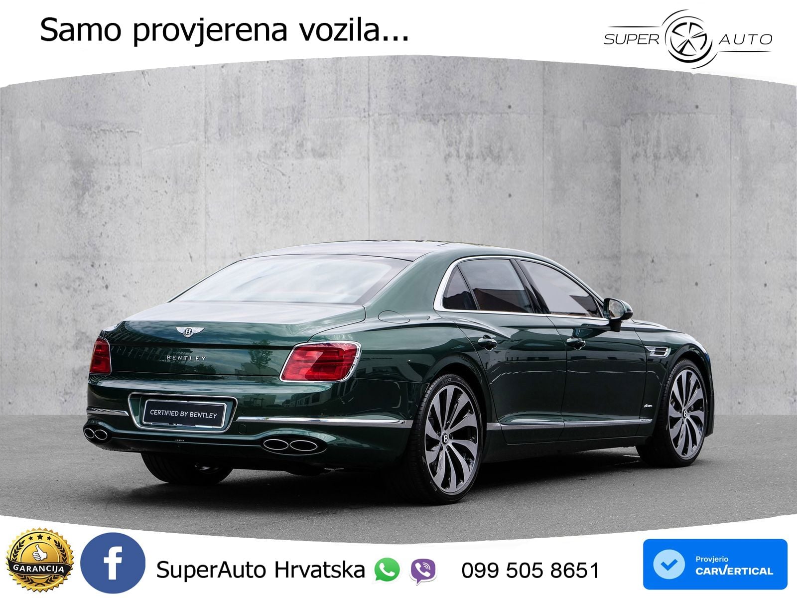 Bentley Flying Spur III 4.0 V8 (550 KS) AWD Automatic LED+GR SJED+ACC