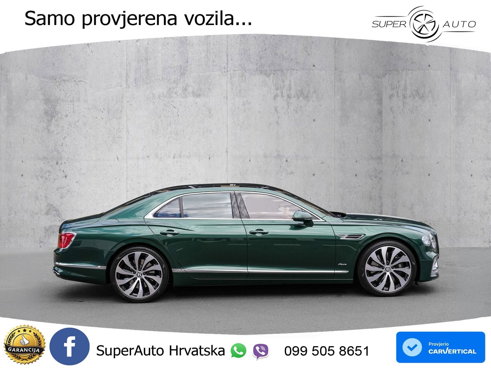 Bentley Flying Spur III 4.0 V8 (550 KS) AWD Automatic LED+GR SJED+ACC