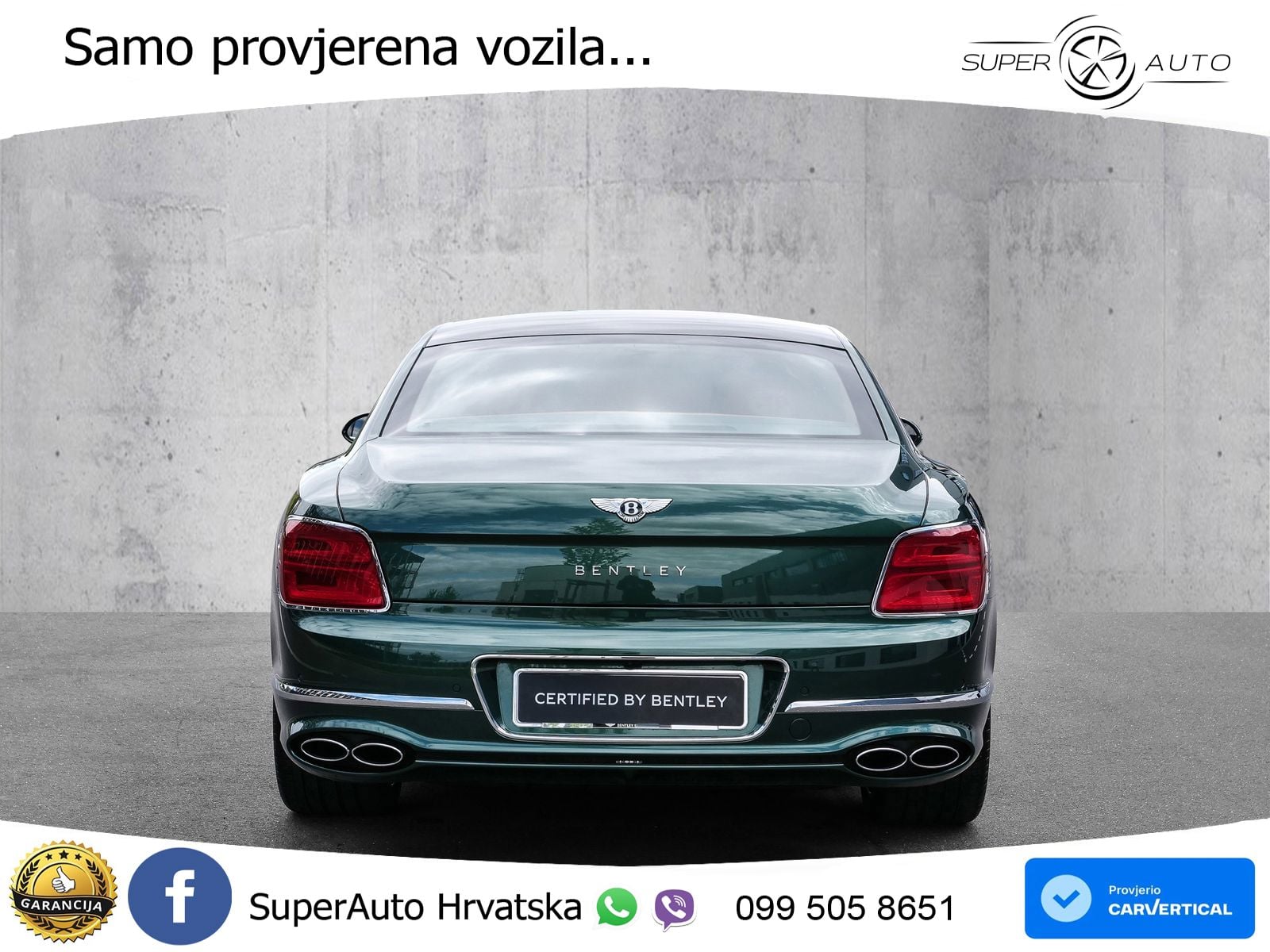 Bentley Flying Spur III 4.0 V8 (550 KS) AWD Automatic LED+GR SJED+ACC