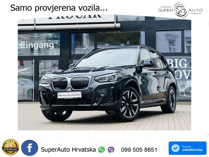 BMW iX3 80 kWh (286 KS) M Sport LED+GR SJED+ACC