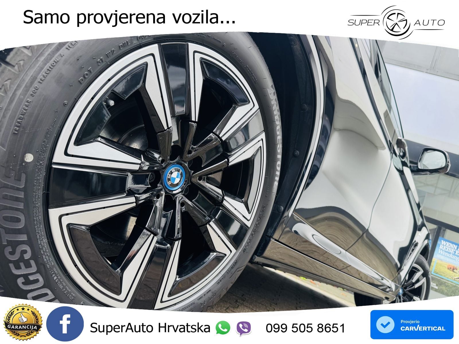 BMW iX3 80 kWh (286 KS) M Sport LED+GR SJED+ACC