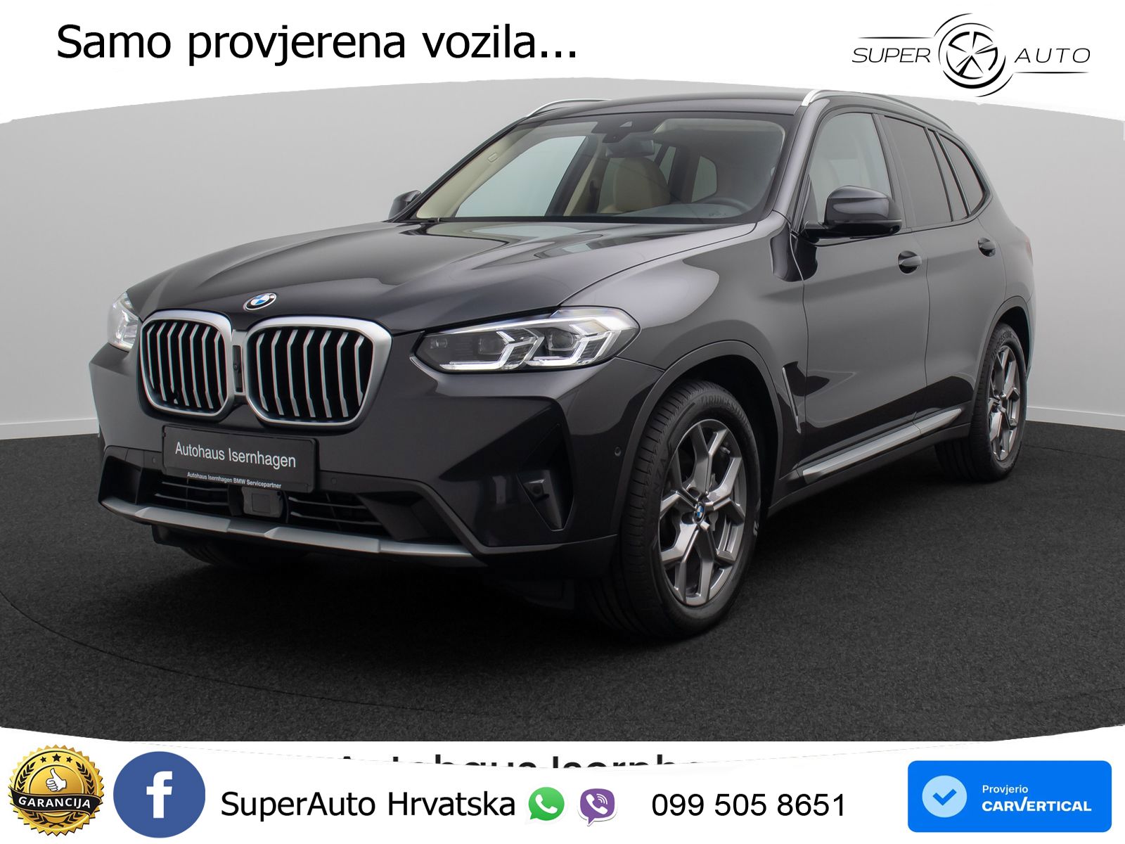 BMW X3 30d xDrive Steptronic LED+GR SJED+ACC