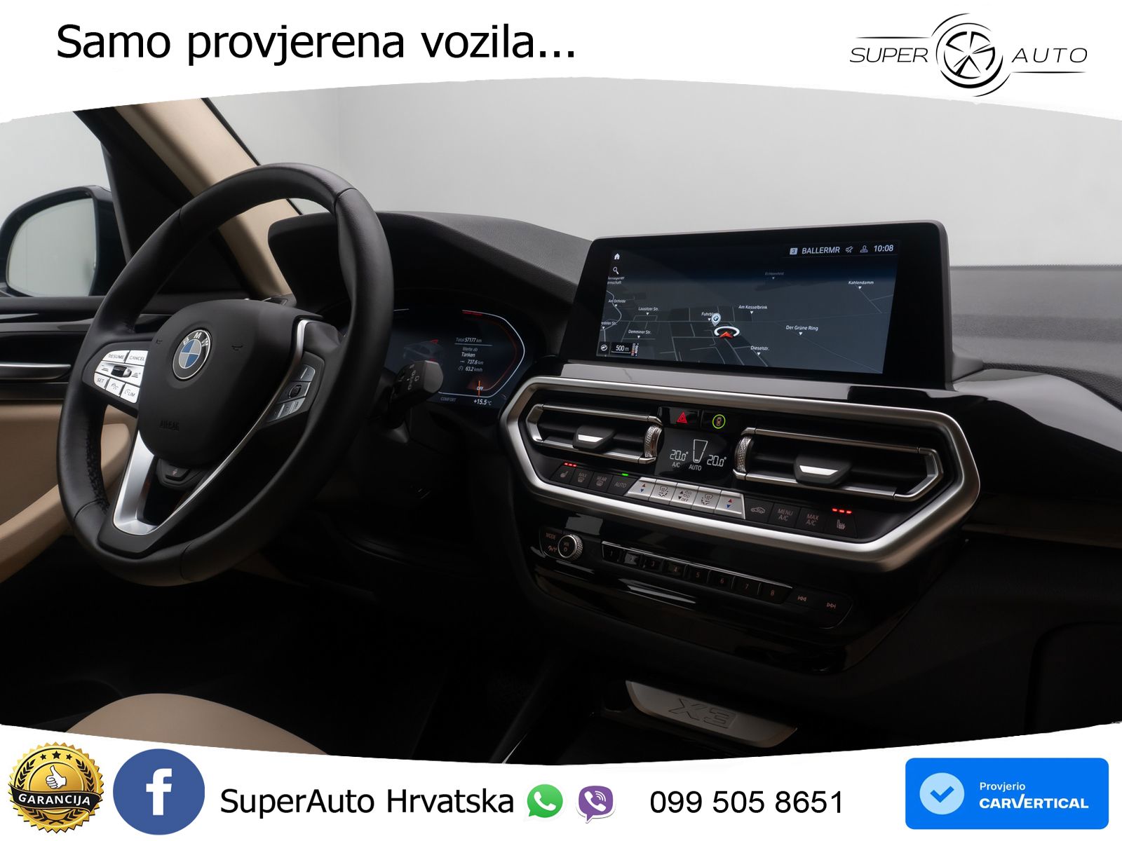 BMW X3 30d xDrive Steptronic LED+GR SJED+ACC