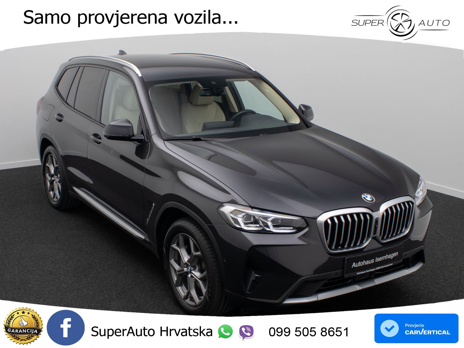 BMW X3 30d xDrive Steptronic LED+GR SJED+ACC