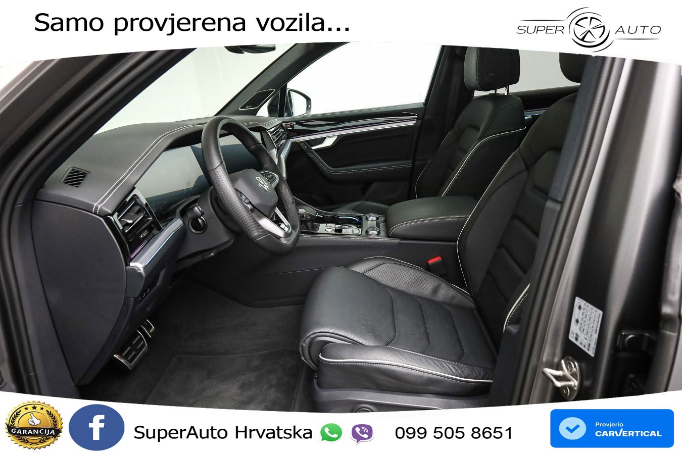 Volkswagen Touareg 3.0 V6 TDI (286 KS) 4MOTION Tiptronic ZRAČNI+ACC+GR SJED+KAM+PANO