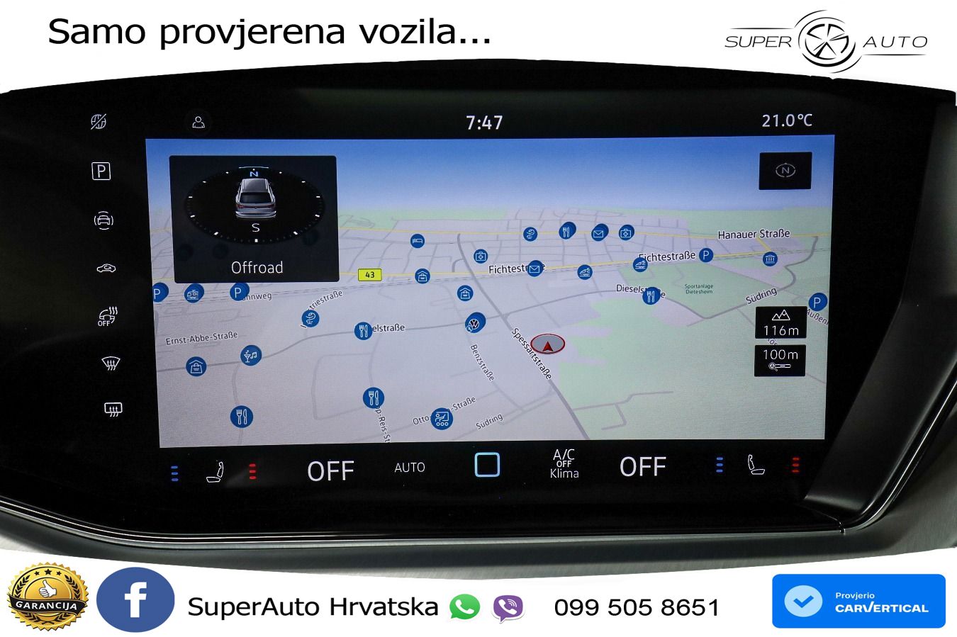 Volkswagen Touareg 3.0 V6 TDI (286 KS) 4MOTION Tiptronic ZRAČNI+ACC+GR SJED+KAM+PANO