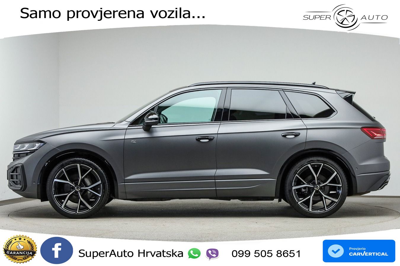 Volkswagen Touareg 3.0 V6 TDI (286 KS) 4MOTION Tiptronic ZRAČNI+ACC+GR SJED+KAM+PANO