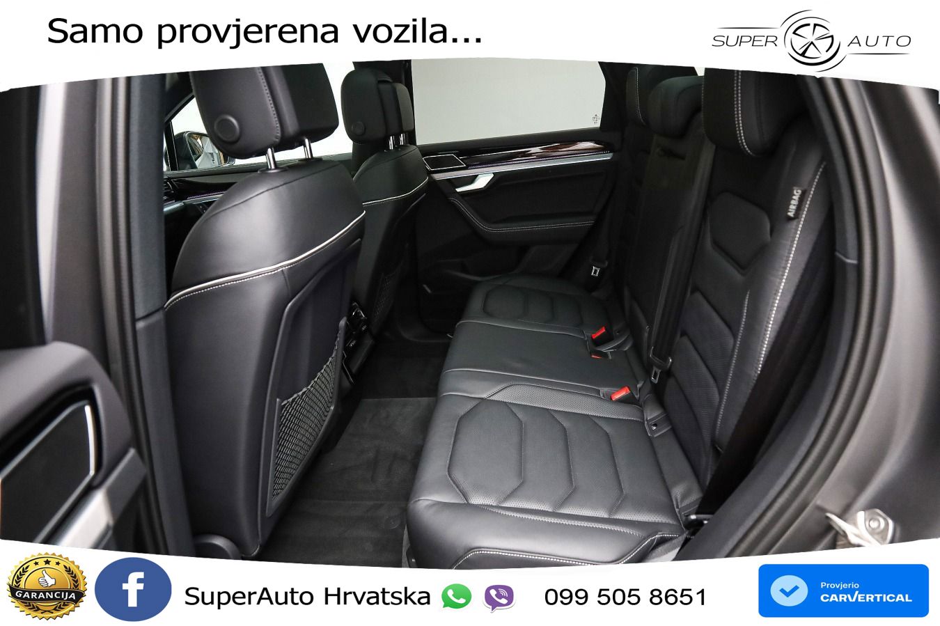 Volkswagen Touareg 3.0 V6 TDI (286 KS) 4MOTION Tiptronic ZRAČNI+ACC+GR SJED+KAM+PANO