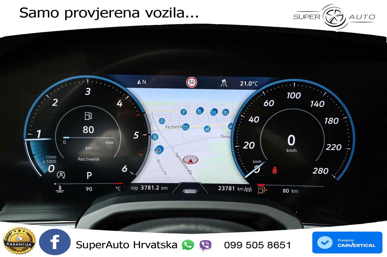 Volkswagen Touareg 3.0 V6 TDI (286 KS) 4MOTION Tiptronic ZRAČNI+ACC+GR SJED+KAM+PANO