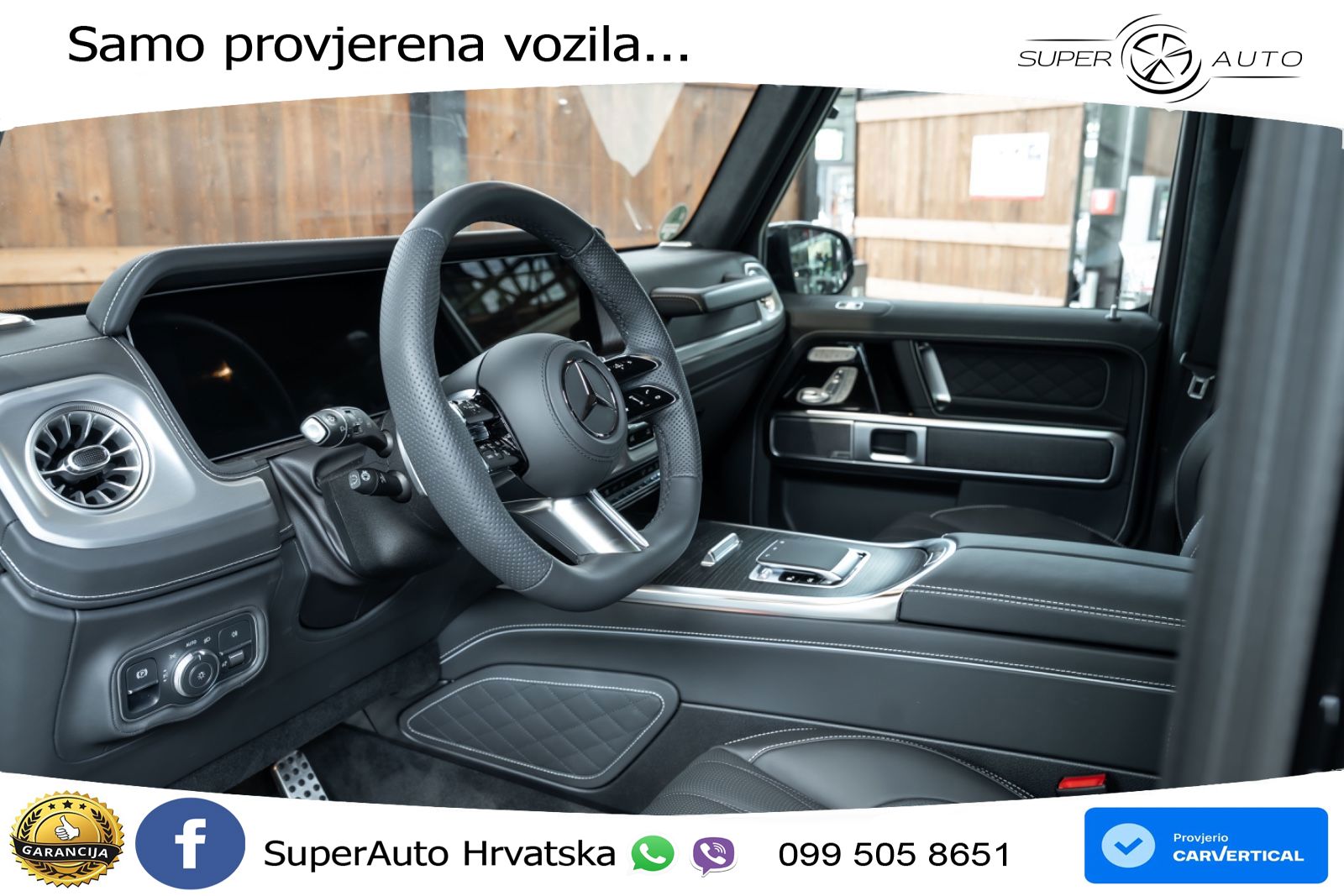 Mercedes G 450d Long (367 KS) 4MATIC 9G-TRONIC AMG LED+GR SJED+ACC