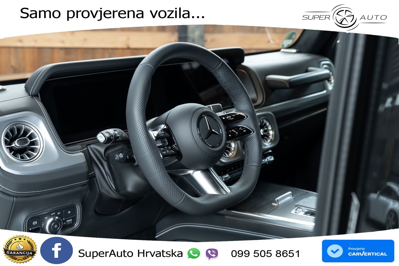 Mercedes G 450d Long (367 KS) 4MATIC 9G-TRONIC AMG LED+GR SJED+ACC