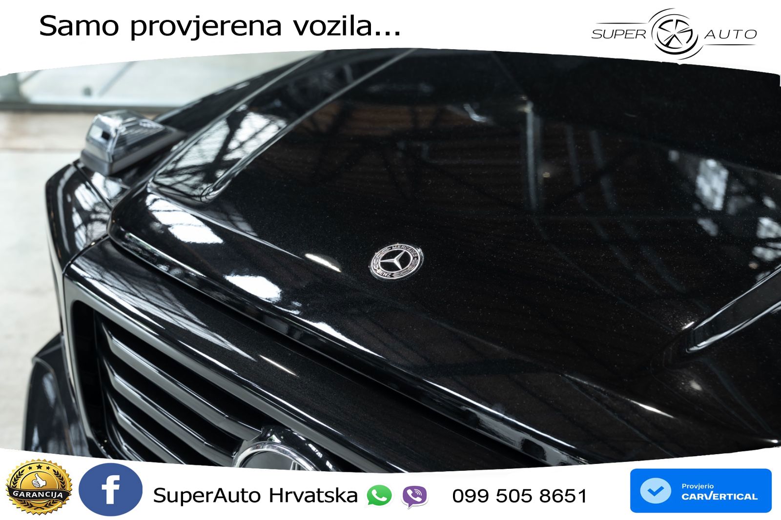 Mercedes G 450d Long (367 KS) 4MATIC 9G-TRONIC AMG LED+GR SJED+ACC