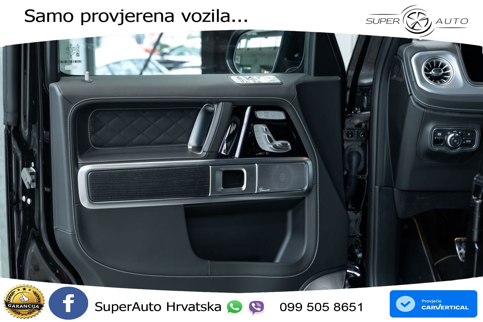 Mercedes G 450d Long (367 KS) 4MATIC 9G-TRONIC AMG LED+GR SJED+ACC