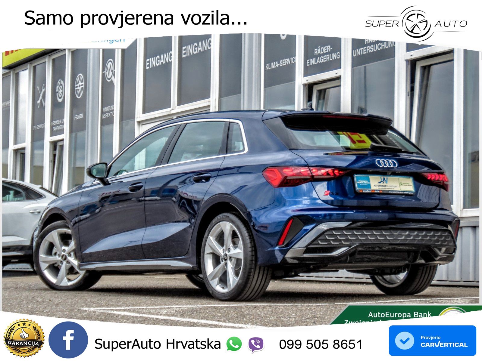 Audi A3 35 TFSI (150 KS) S tronic S line LED+GR SJED+ACC