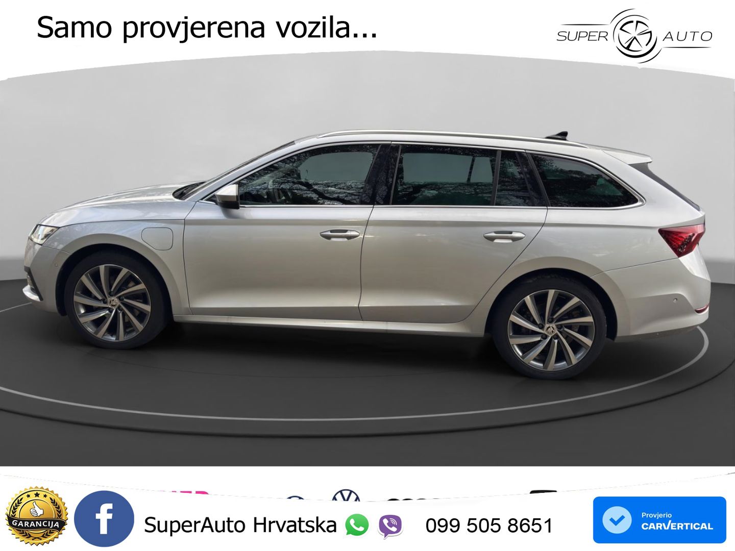 Škoda Octavia Combi iV 1.4 TSI (204 KS) DSG LED+GR SJED+ACC
