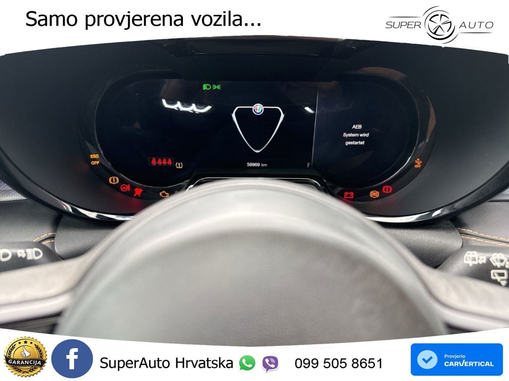 Alfa Romeo Tonale 1.5 VGT (160 KS) 48V-Hybrid TCT LED+ACC