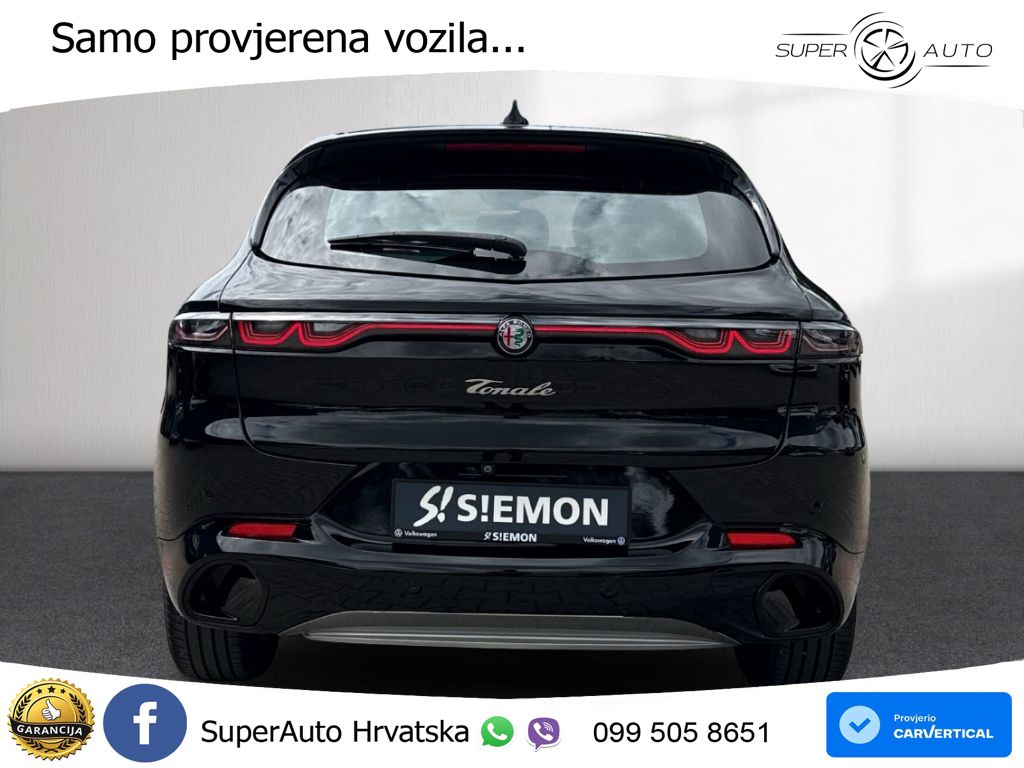 Alfa Romeo Tonale 1.5 VGT (160 KS) 48V-Hybrid TCT LED+ACC