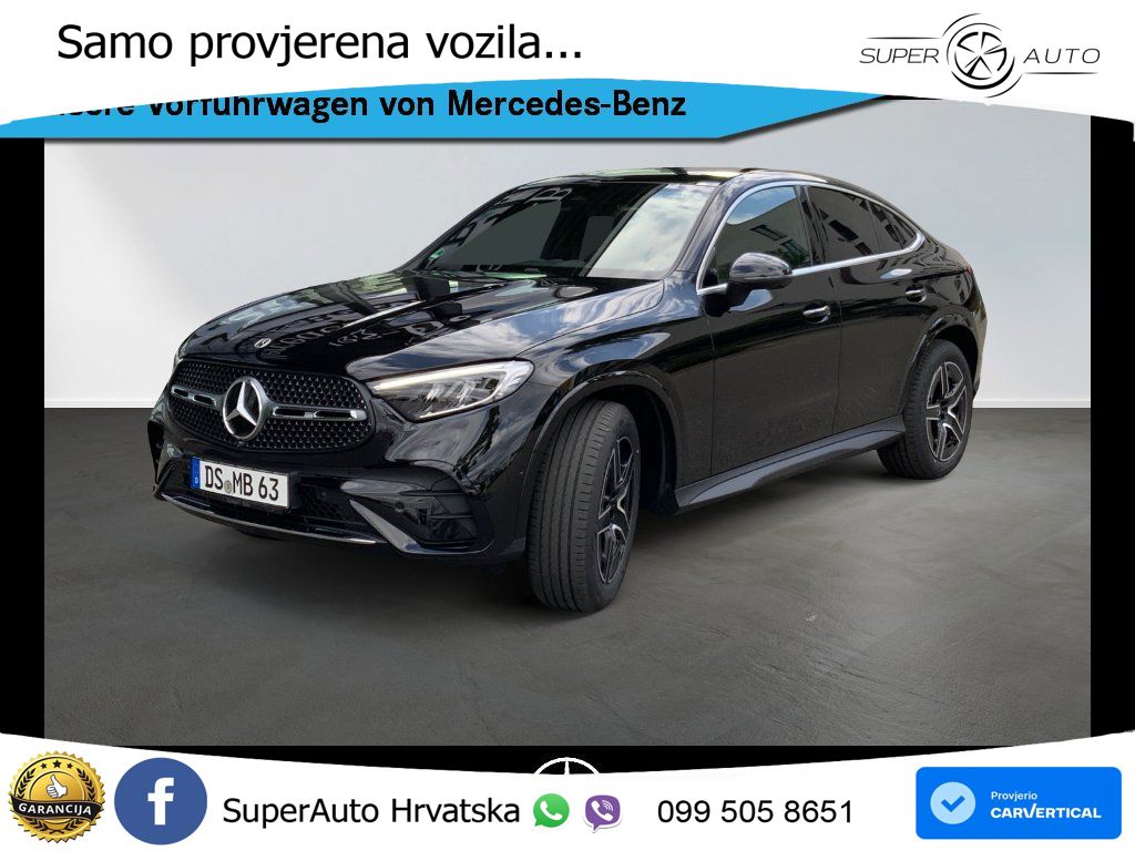 Mercedes GLC Coupe 200 (204 KS) 4MATIC 9G-TRONIC AMG ACC+GR SJED+360+PANO