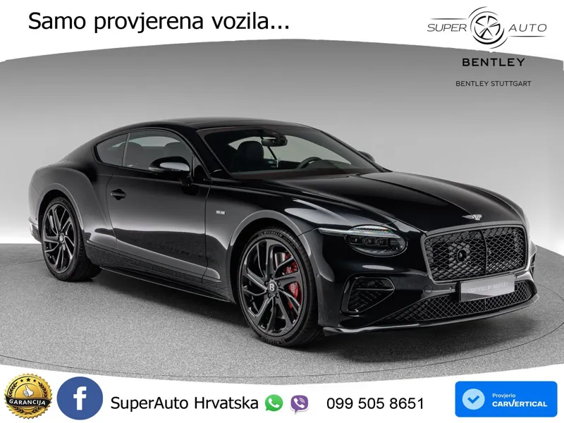 Bentley Continental GT IV 4.0 V8 TFSi (782 KS) AWD DCT LED+GR SJED+ACC