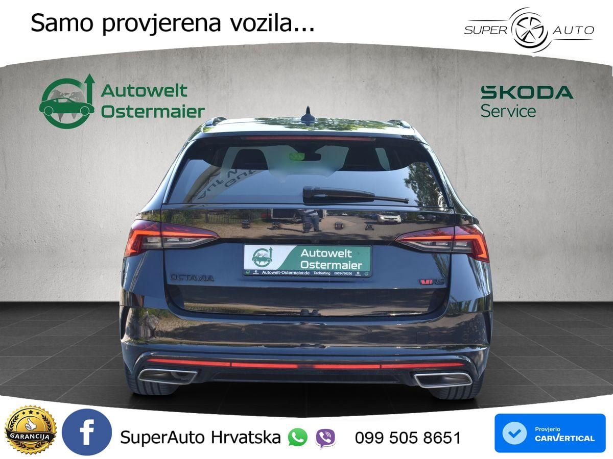 Škoda Octavia Combi RS 2.0 TDI (200 KS) 4x4 DSG MATRIX+GR SJED+KAM