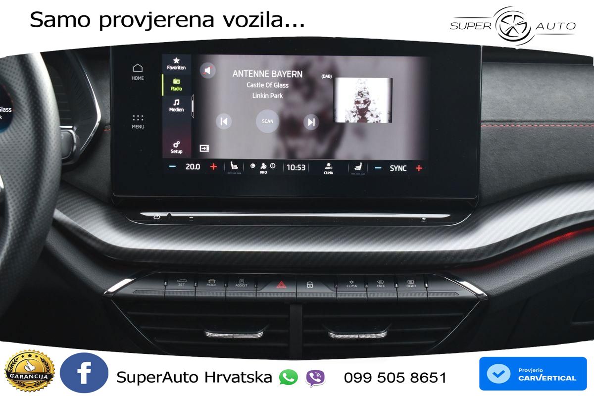 Škoda Octavia Combi RS 2.0 TDI (200 KS) 4x4 DSG MATRIX+GR SJED+KAM