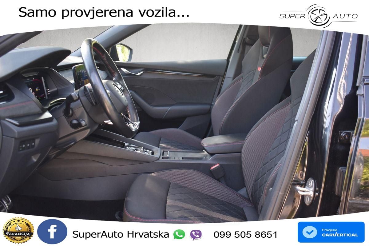 Škoda Octavia Combi RS 2.0 TDI (200 KS) 4x4 DSG MATRIX+GR SJED+KAM