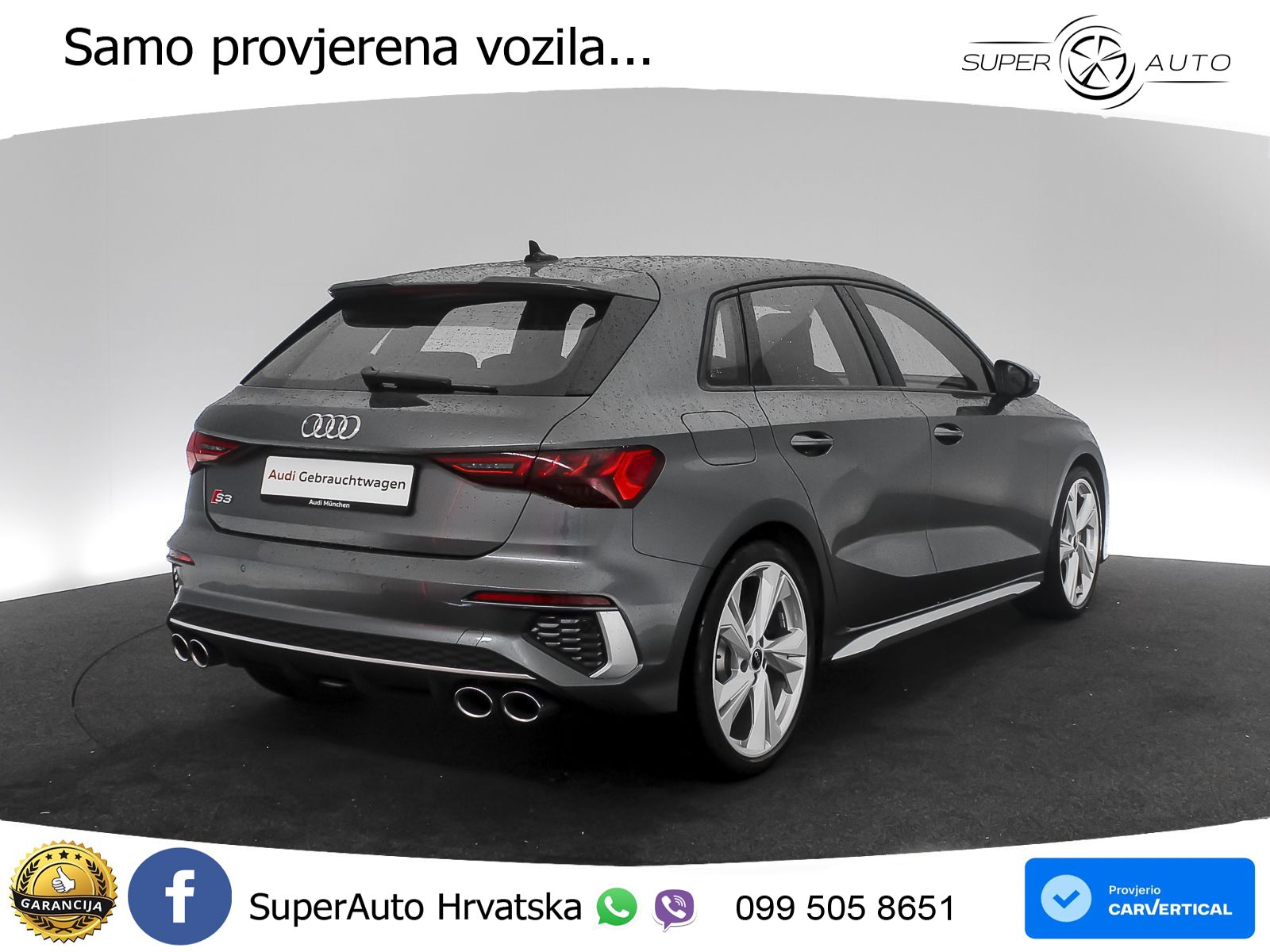 Audi S3 2.0 TFSI (310 KS) quattro S tronic