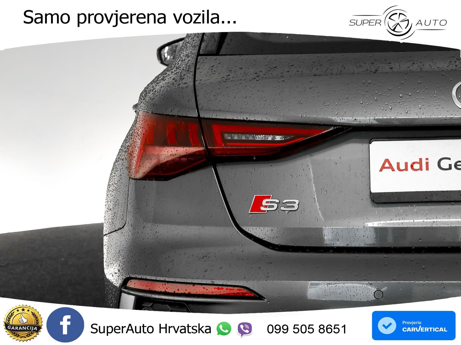 Audi S3 2.0 TFSI (310 KS) quattro S tronic