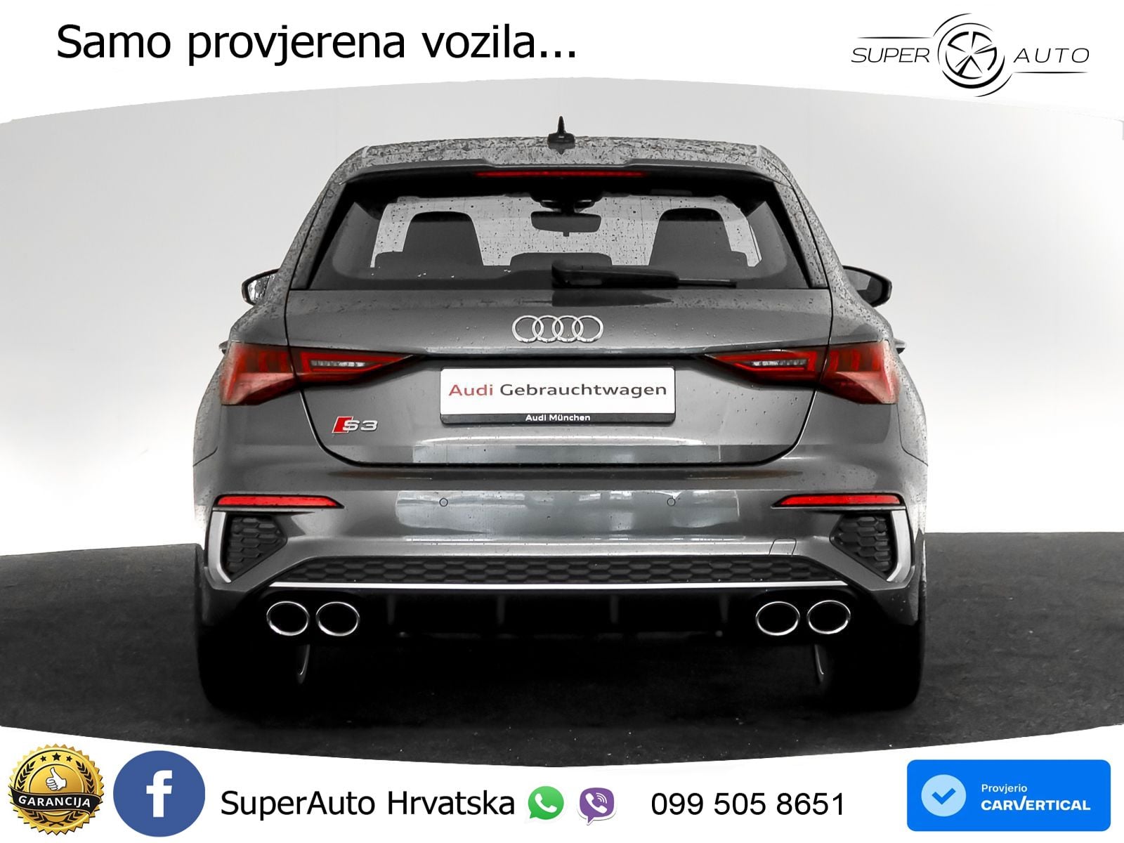 Audi S3 2.0 TFSI (310 KS) quattro S tronic