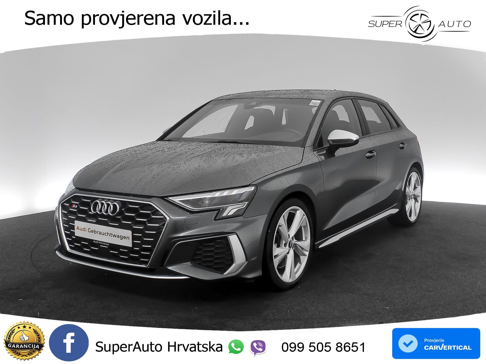 Audi S3 2.0 TFSI (310 KS) quattro S tronic