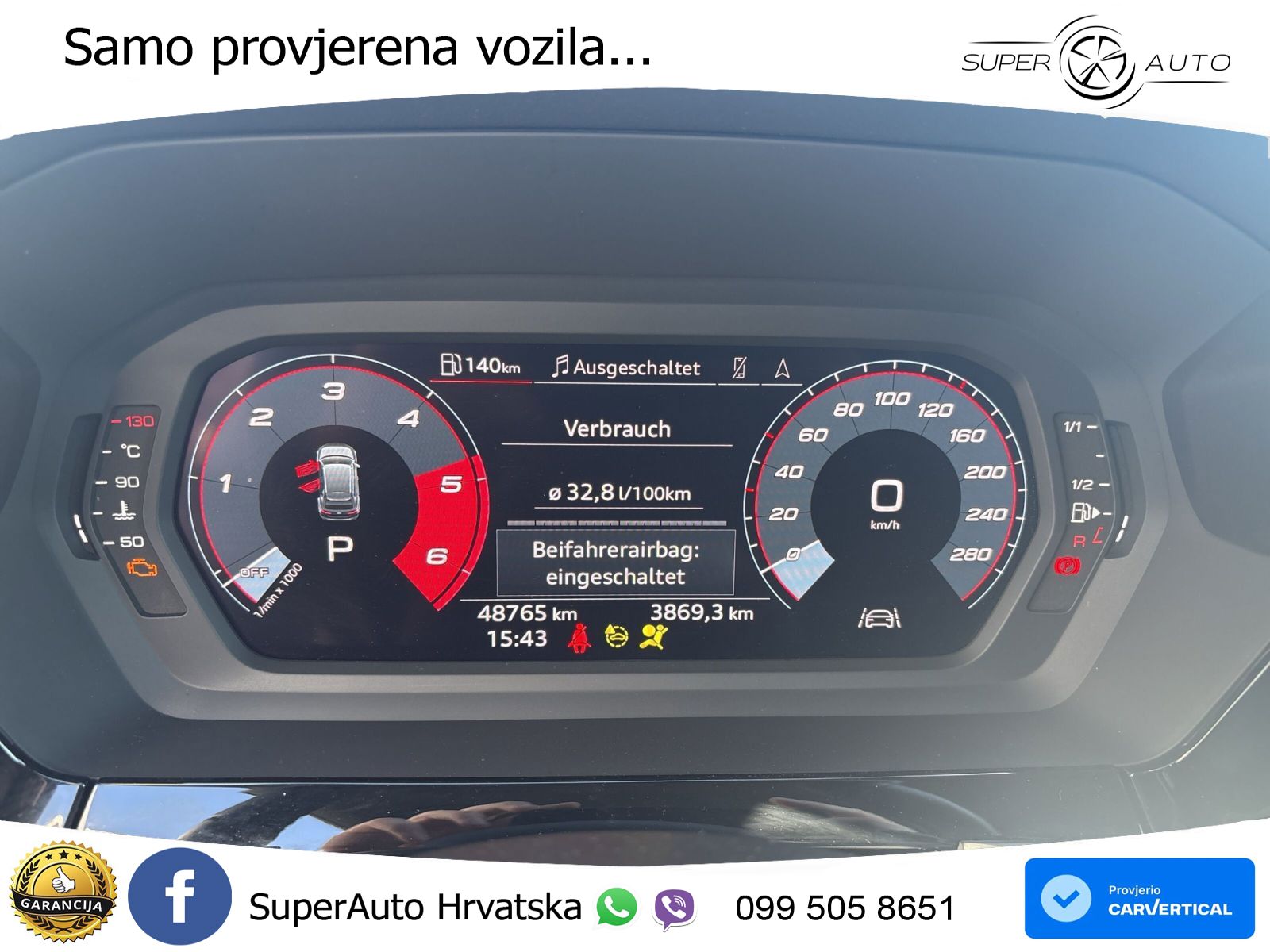 Audi A3 35 TDI (150 KS) S tronic