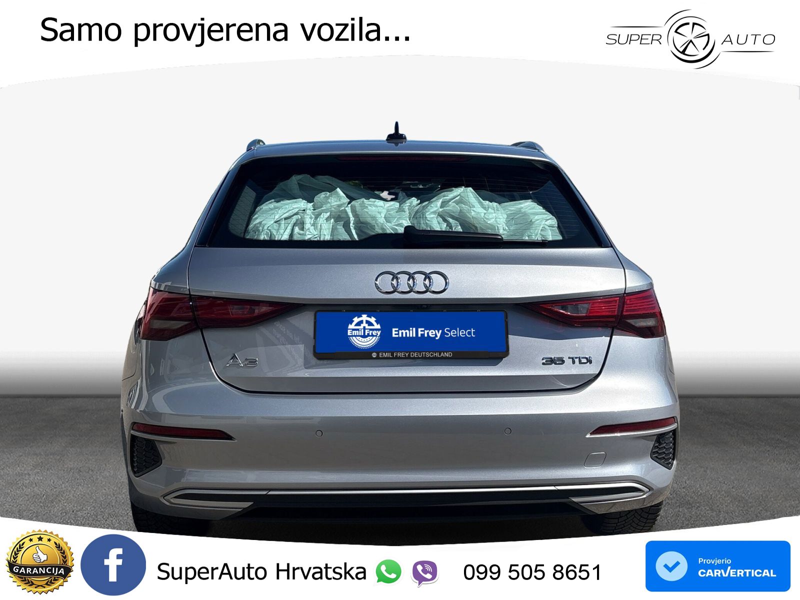 Audi A3 35 TDI (150 KS) S tronic