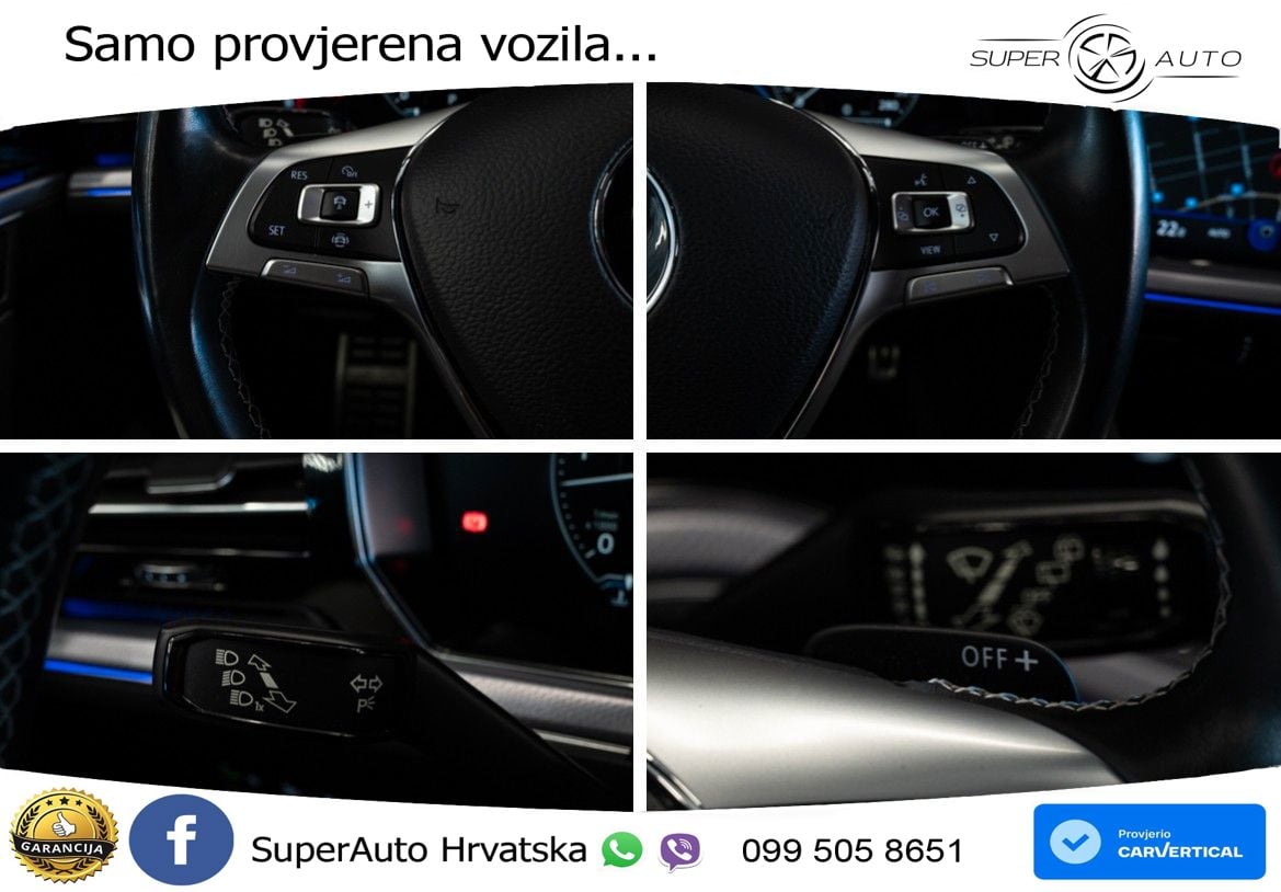 Volkswagen Touareg 3.0 V6 TDI (286 KS) 4MOTION Tiptronic R-Line ZRAČNI+ACC+GR SJED+KAM+PANO