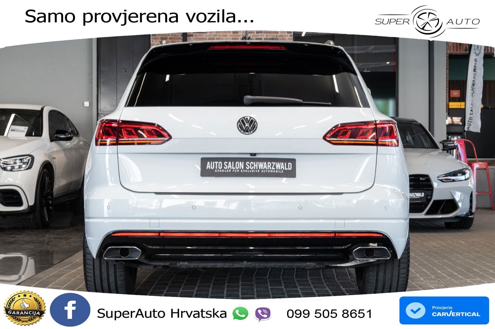 Volkswagen Touareg 3.0 V6 TDI (286 KS) 4MOTION Tiptronic R-Line ZRAČNI+ACC+GR SJED+KAM+PANO