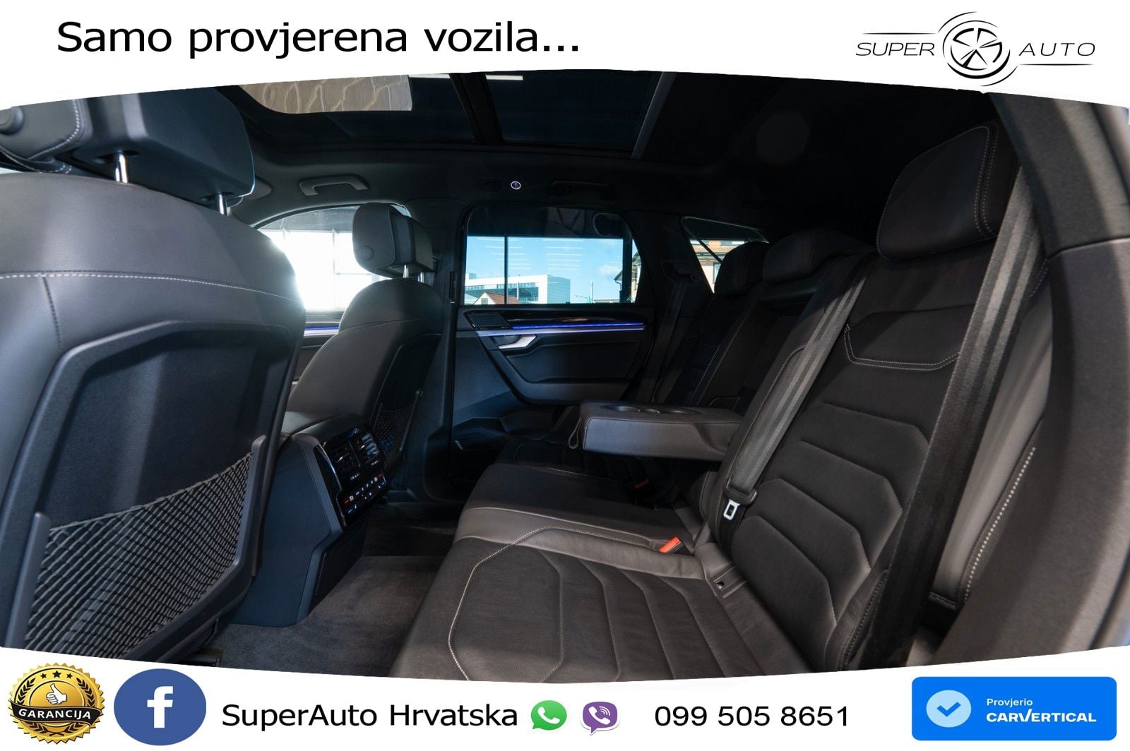 Volkswagen Touareg 3.0 V6 TDI (286 KS) 4MOTION Tiptronic R-Line ZRAČNI+ACC+GR SJED+KAM+PANO
