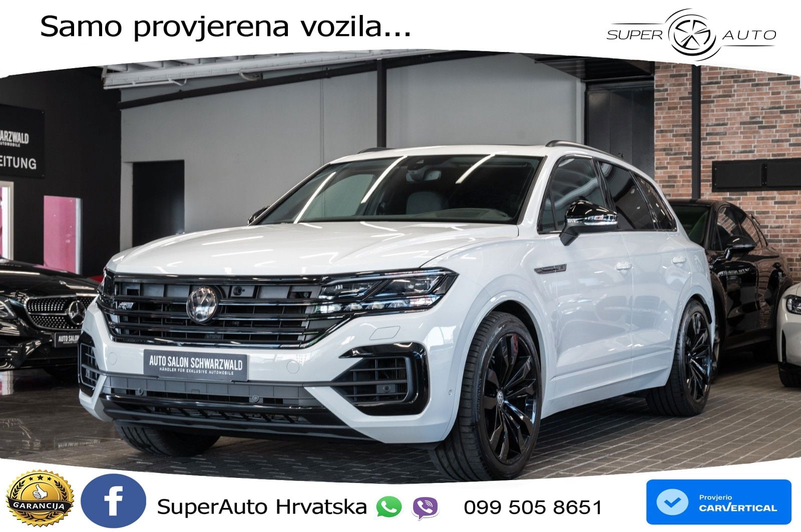 Volkswagen Touareg 3.0 V6 TDI (286 KS) 4MOTION Tiptronic R-Line ZRAČNI+ACC+GR SJED+KAM+PANO