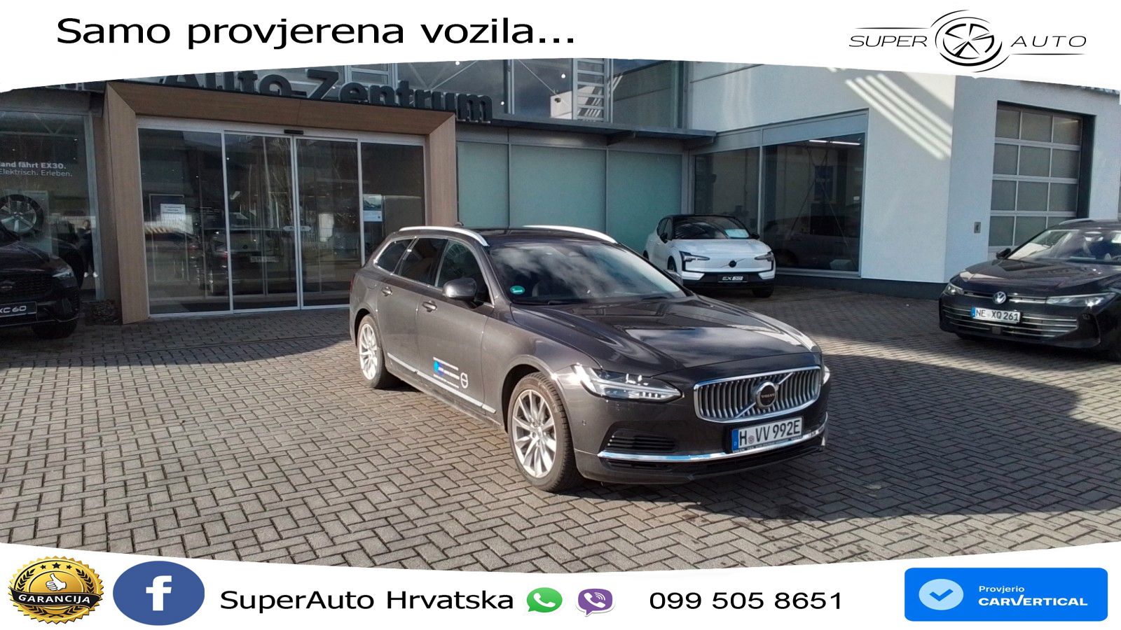 Volvo V90 Recharge T8 AWD Geartronic ACC+HEAD+4xGR SJED+360+PANO