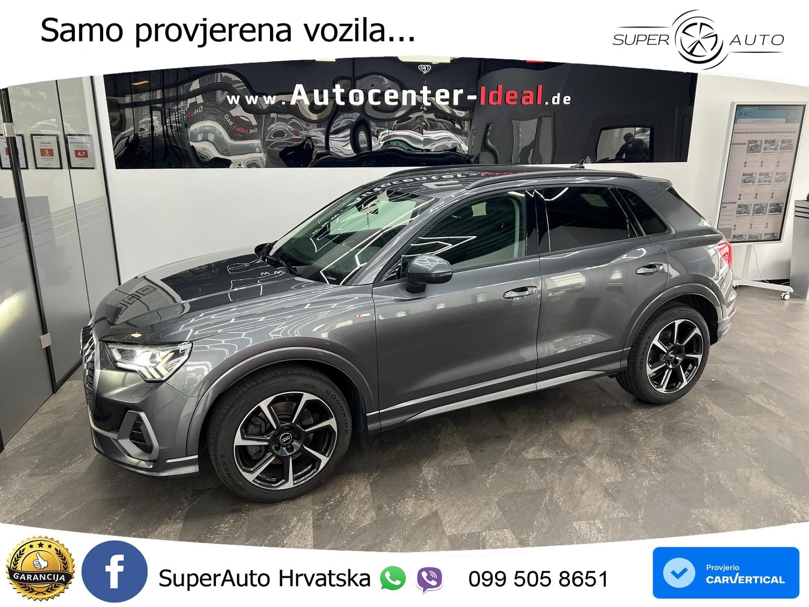 Audi Q3 40 TFSI (190 KS) quattro S tronic S line LED+GR SJED+ACC