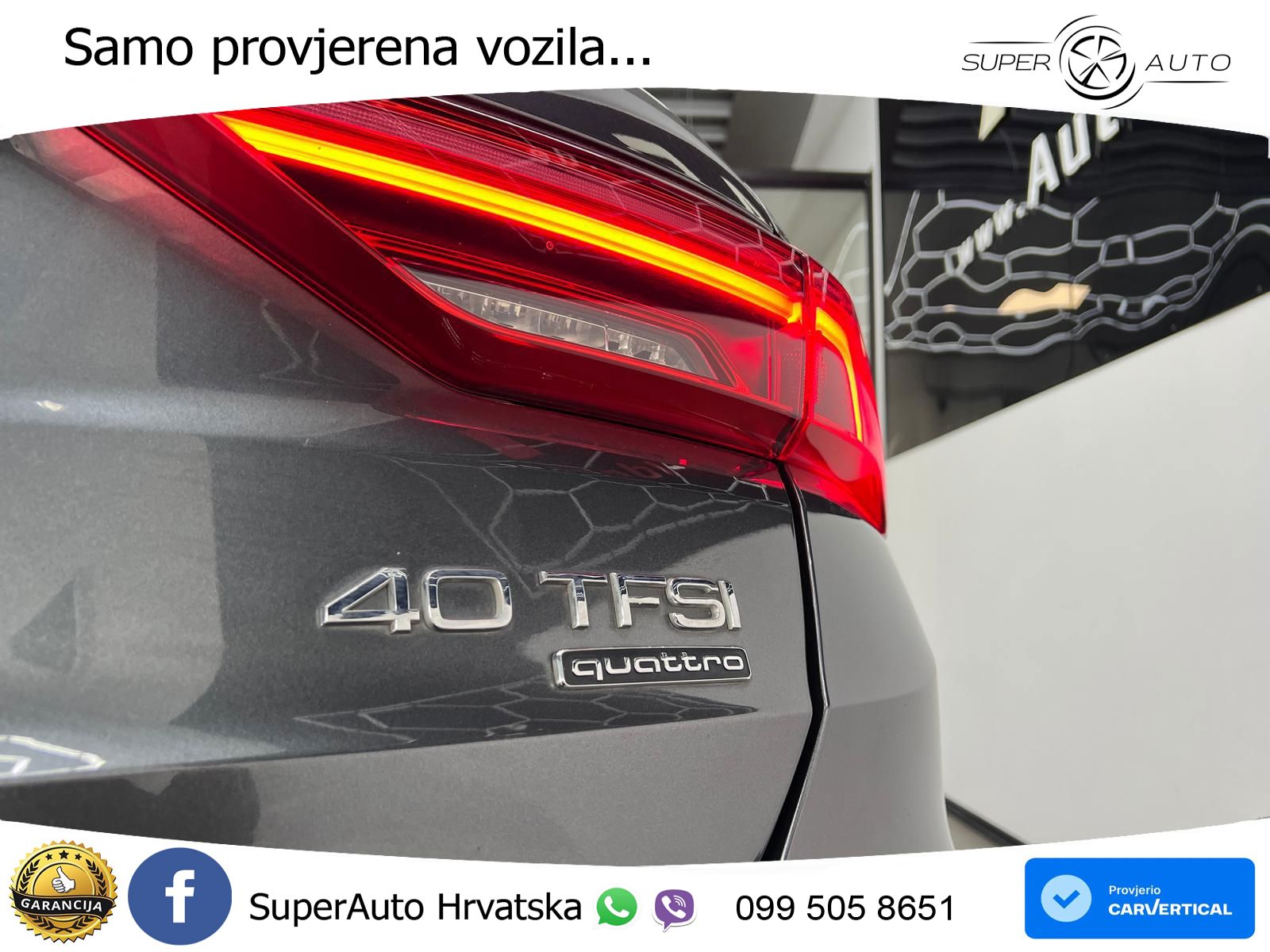 Audi Q3 40 TFSI (190 KS) quattro S tronic S line LED+GR SJED+ACC