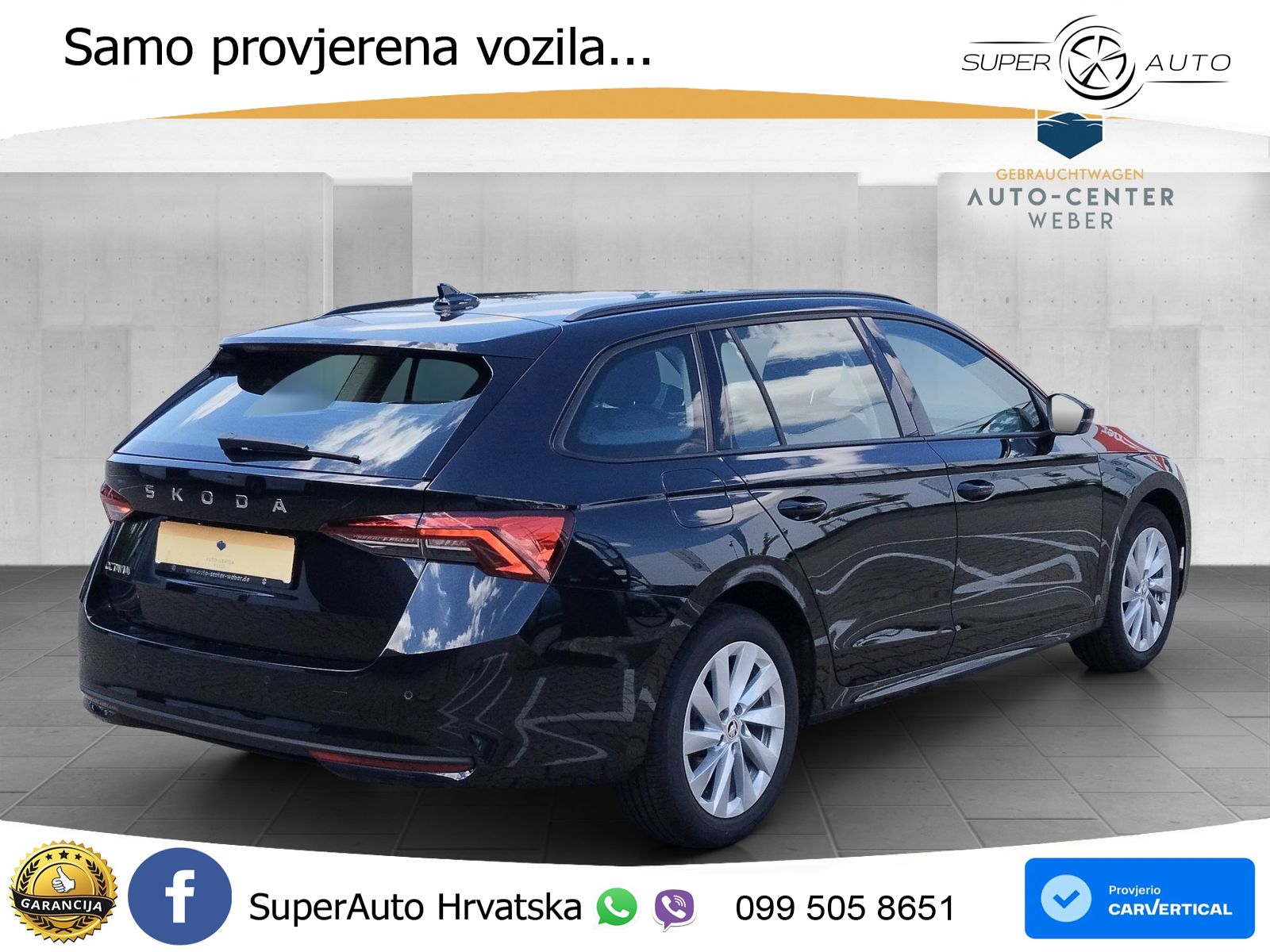 Škoda Octavia Combi 1.5 TSI (150 KS) DSG Selection