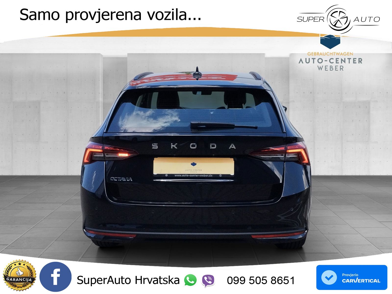Škoda Octavia Combi 1.5 TSI (150 KS) DSG Selection