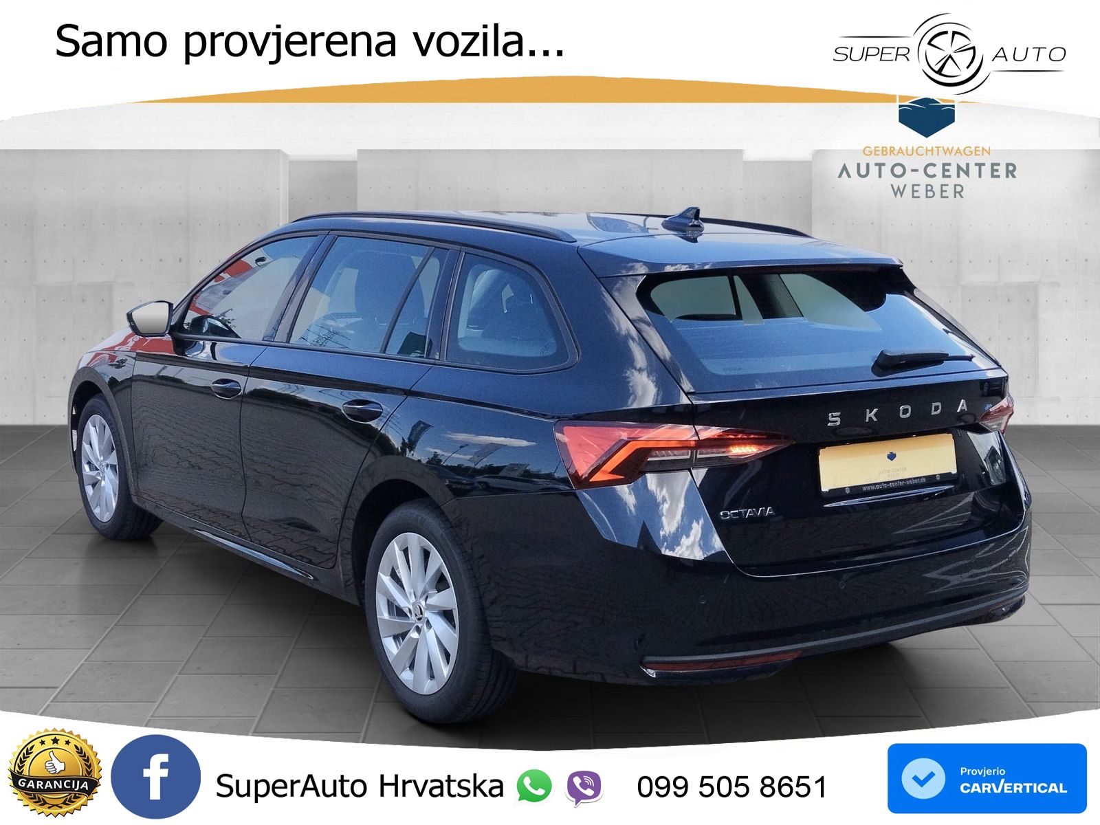 Škoda Octavia Combi 1.5 TSI (150 KS) DSG Selection